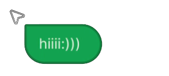 Figma cursor saying hiiii:))).